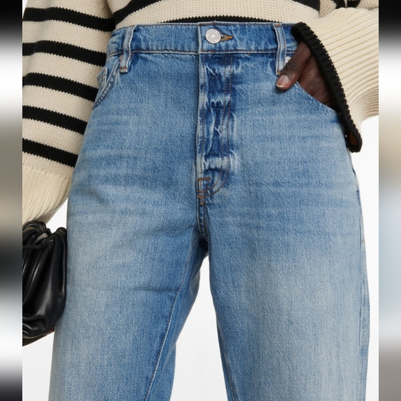 $314 Frame Le Slouch mid-rise straight jeans Size - Picture 4 of 12